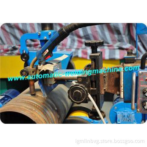 Adjustable Pinch Type Flange Pipe Welding Rotator , Automat